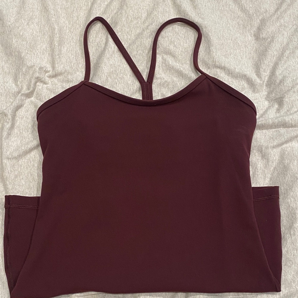 **SOLD** Lululemon Athletica Burgundy Tank Top